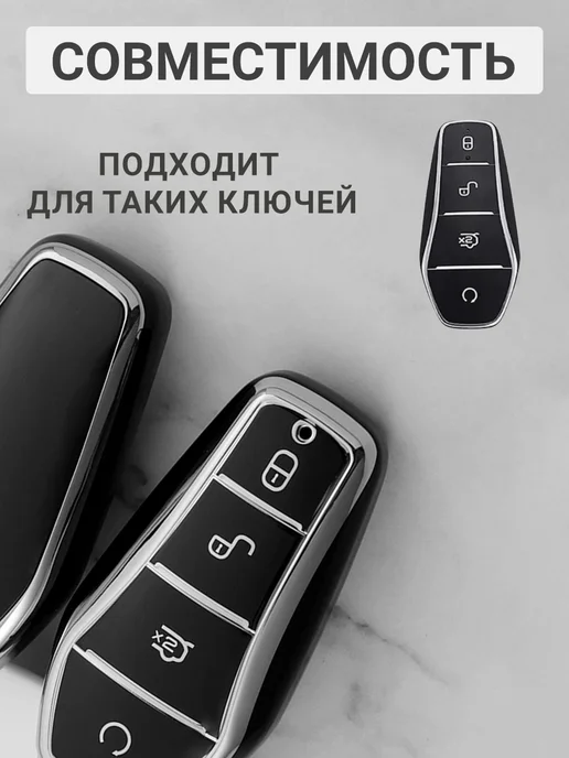 Фото товара 25577, чехол для ключа byd